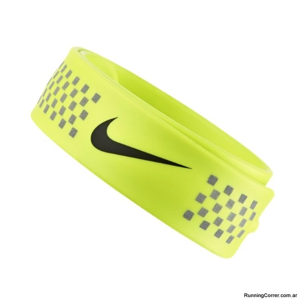 Banda reflectiva Nike Running autoplegable que se pone en tobillo o muñeca
