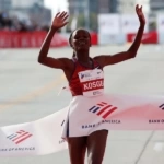 Brigid Kosgei ganadora y récord del Maratón de Chicago 2019