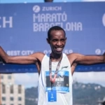 Marius Kimutai de Bahrein (02:05:06) - Marató Barcelona 2023