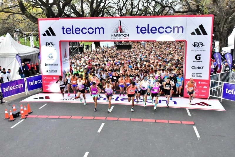 Maratón de Buenos Aires 2023 - Largada