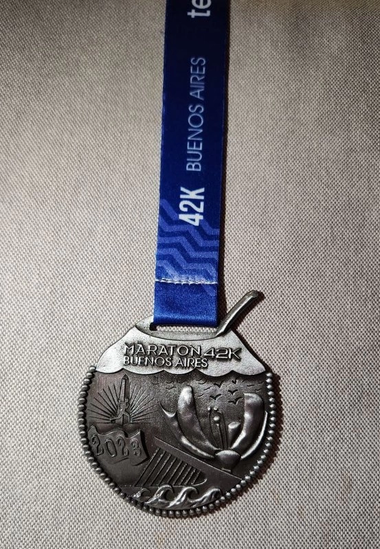 Medalla de la Maratón Ciudad de Buenos Aires 2023