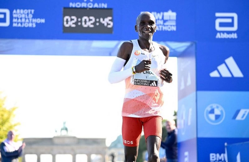 Eliud Kipchoge ganador de la Maratón de Berlín 2023
