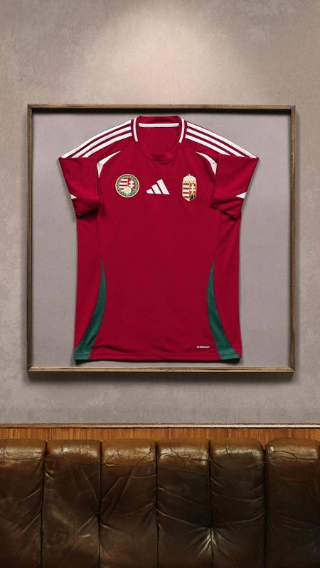 Camiseta de la selección de fútbol de Hungria local 2024 adidas