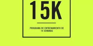Programa de entrenamiento de 14 semanas para correr 15K Nike+ Run Club